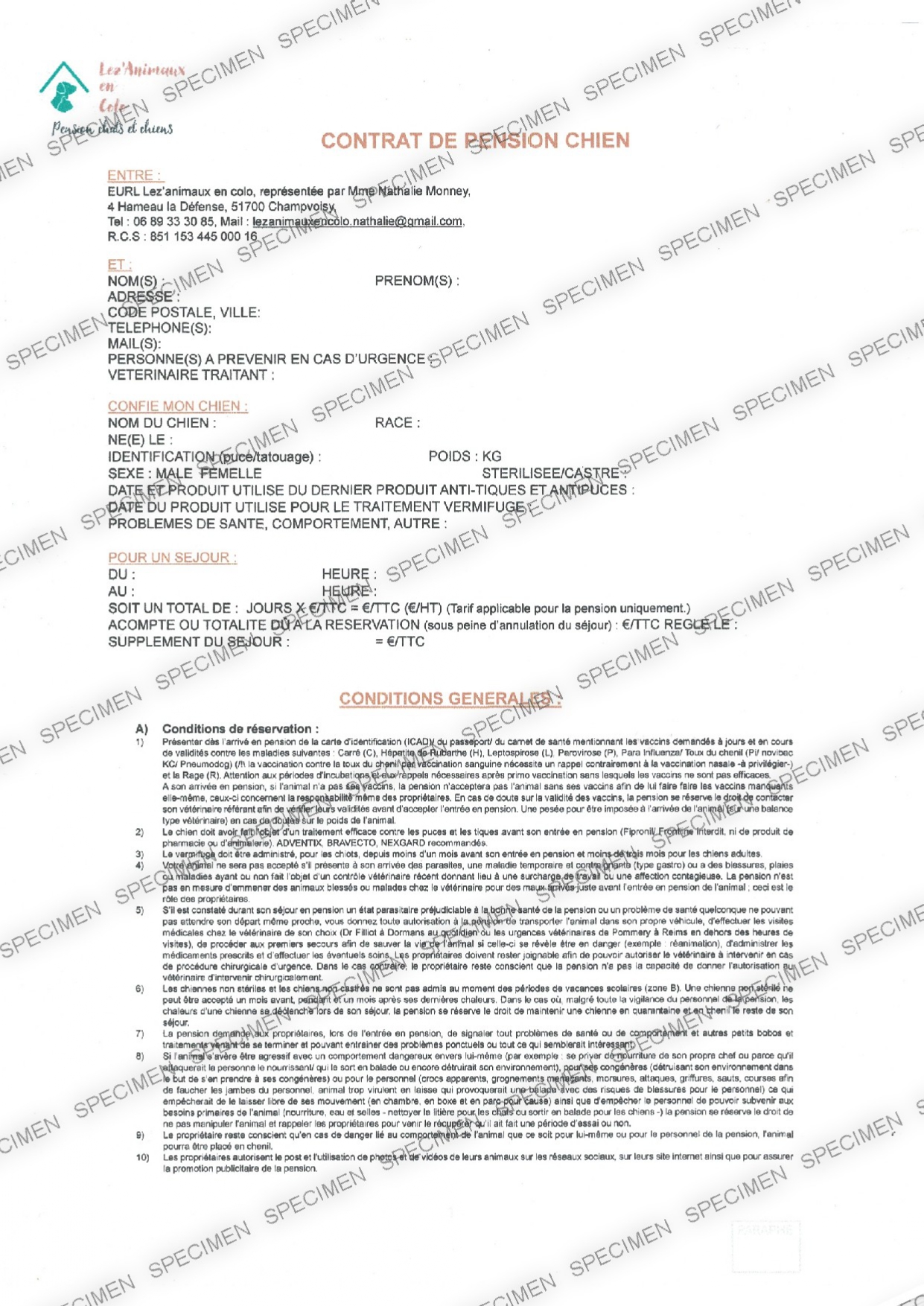 COORDONNEES COORDONEES